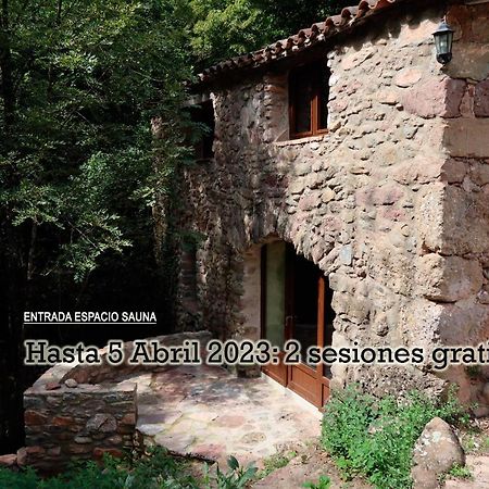 La Cabana Del Moli De La Plana Riudaura Exterior foto