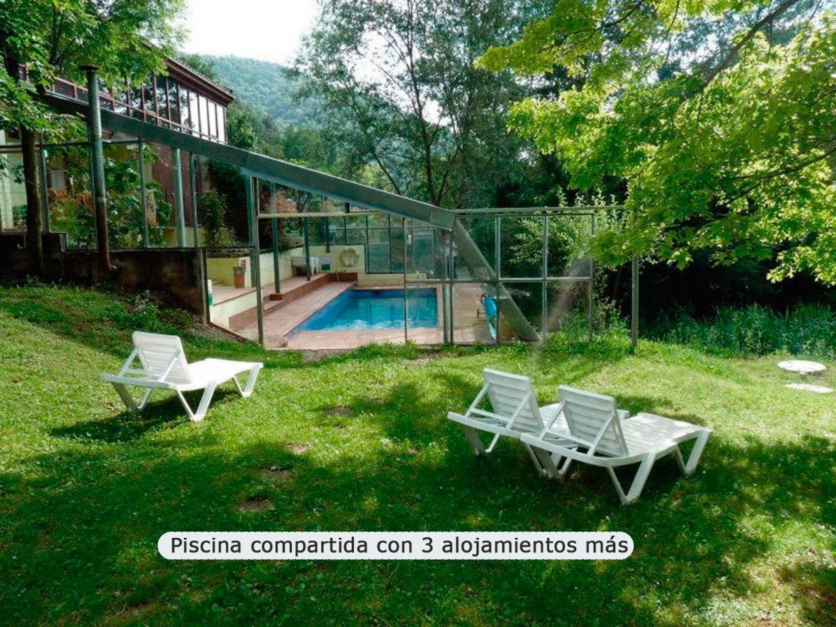 La Cabana Del Moli De La Plana Riudaura Exterior foto