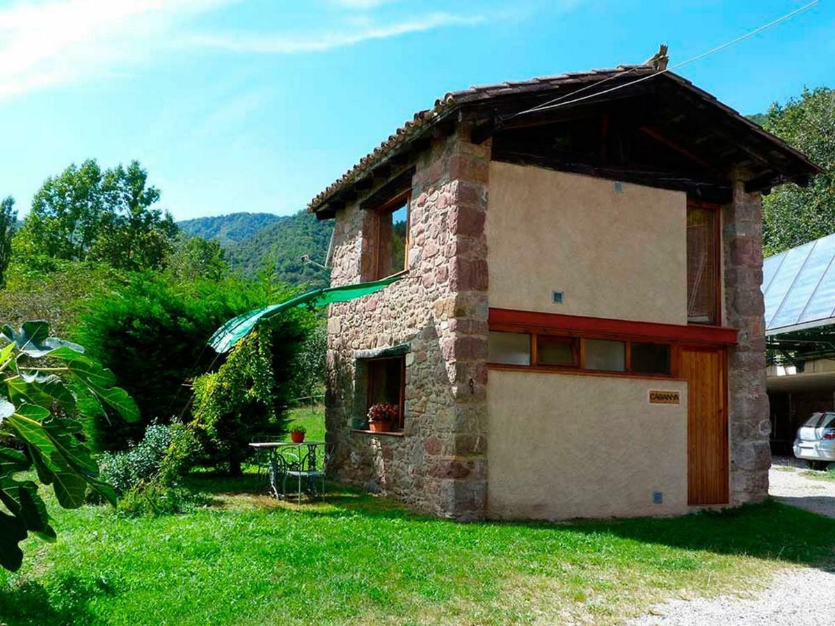 La Cabana Del Moli De La Plana Riudaura Exterior foto